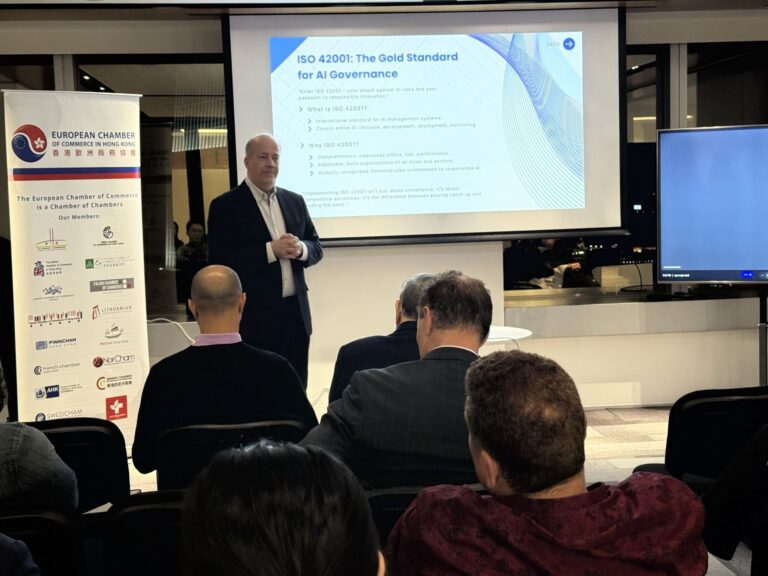 European Chamber of Commerce Hong Kong – AI Agents & Governance